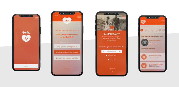 GerFit: App de entrenamiento personalizado para personas mayores.